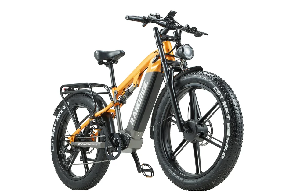 RANDRIDE YX80M-2 yellow and graphite, supplier front three-quarter view